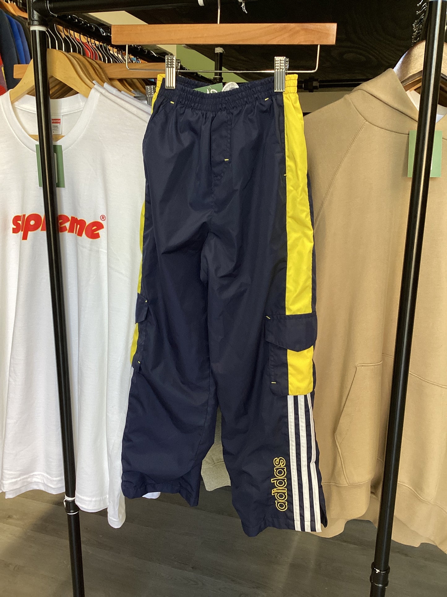 Youth Adidas Navy Track Pants