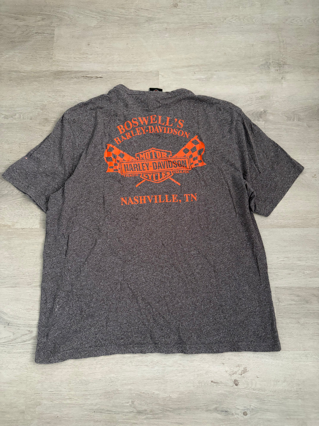 Vintage Harley Davidson Motorcycles Nashville Tennessee Tee