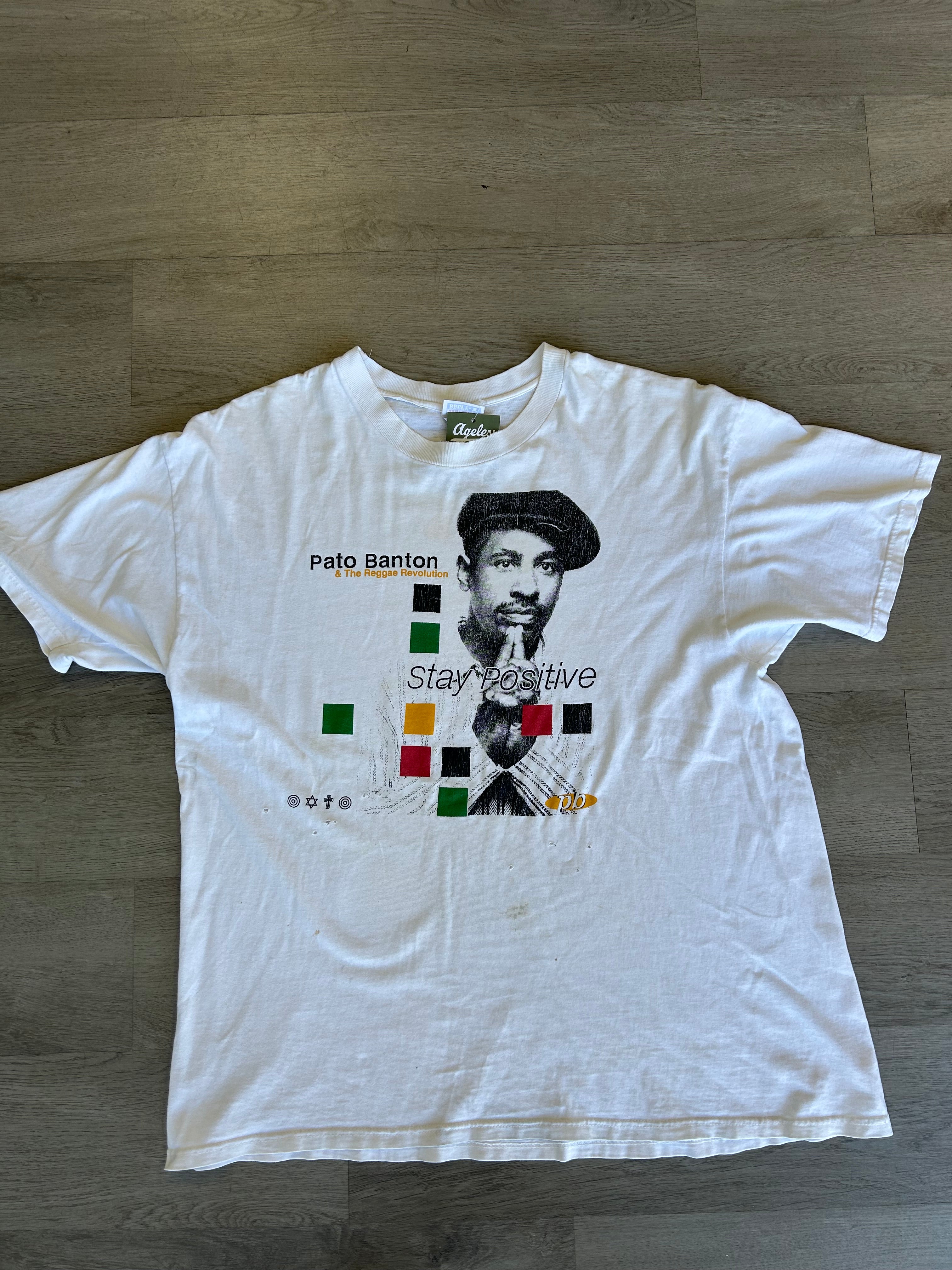 Vintage Pato Banton Stay Positive Tee