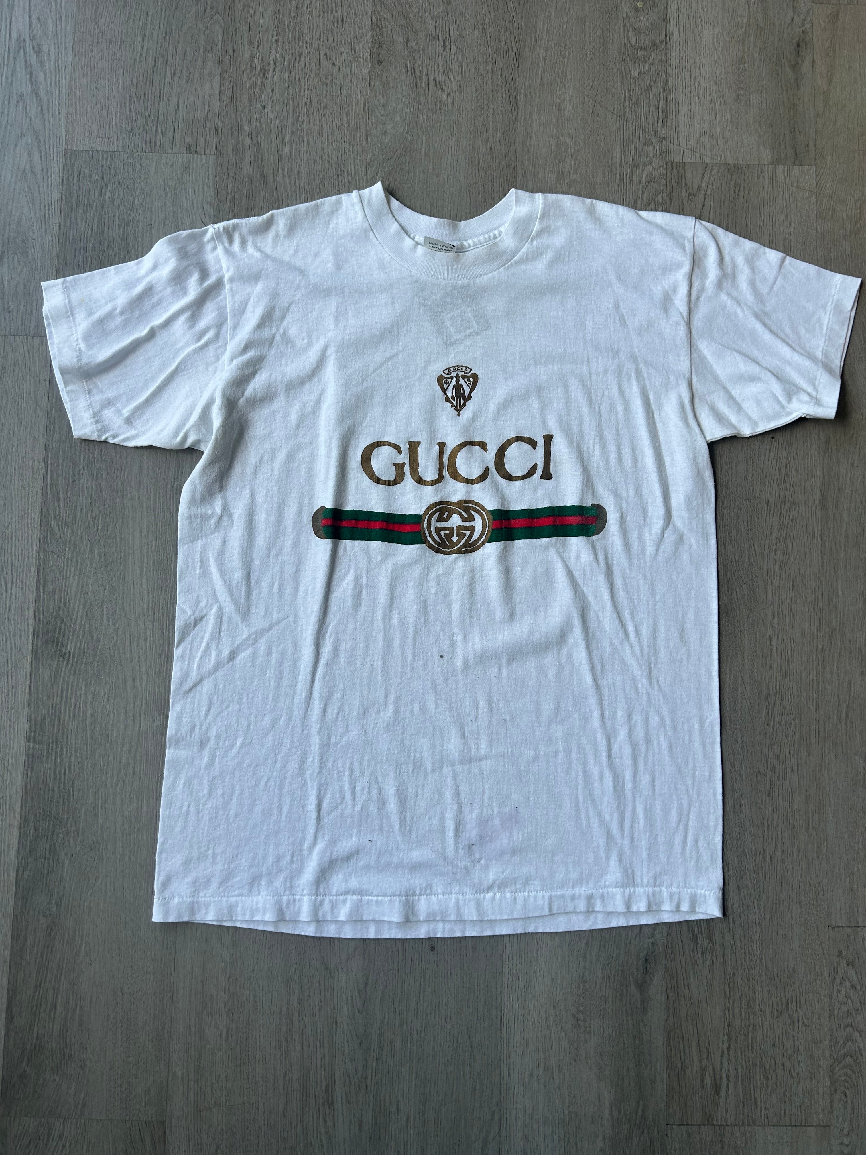 Vintage 90s Gucci Bootleg Tee