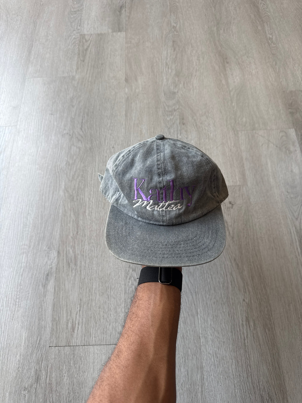 Vintage 90s Kathy Mattea Strapback Hat