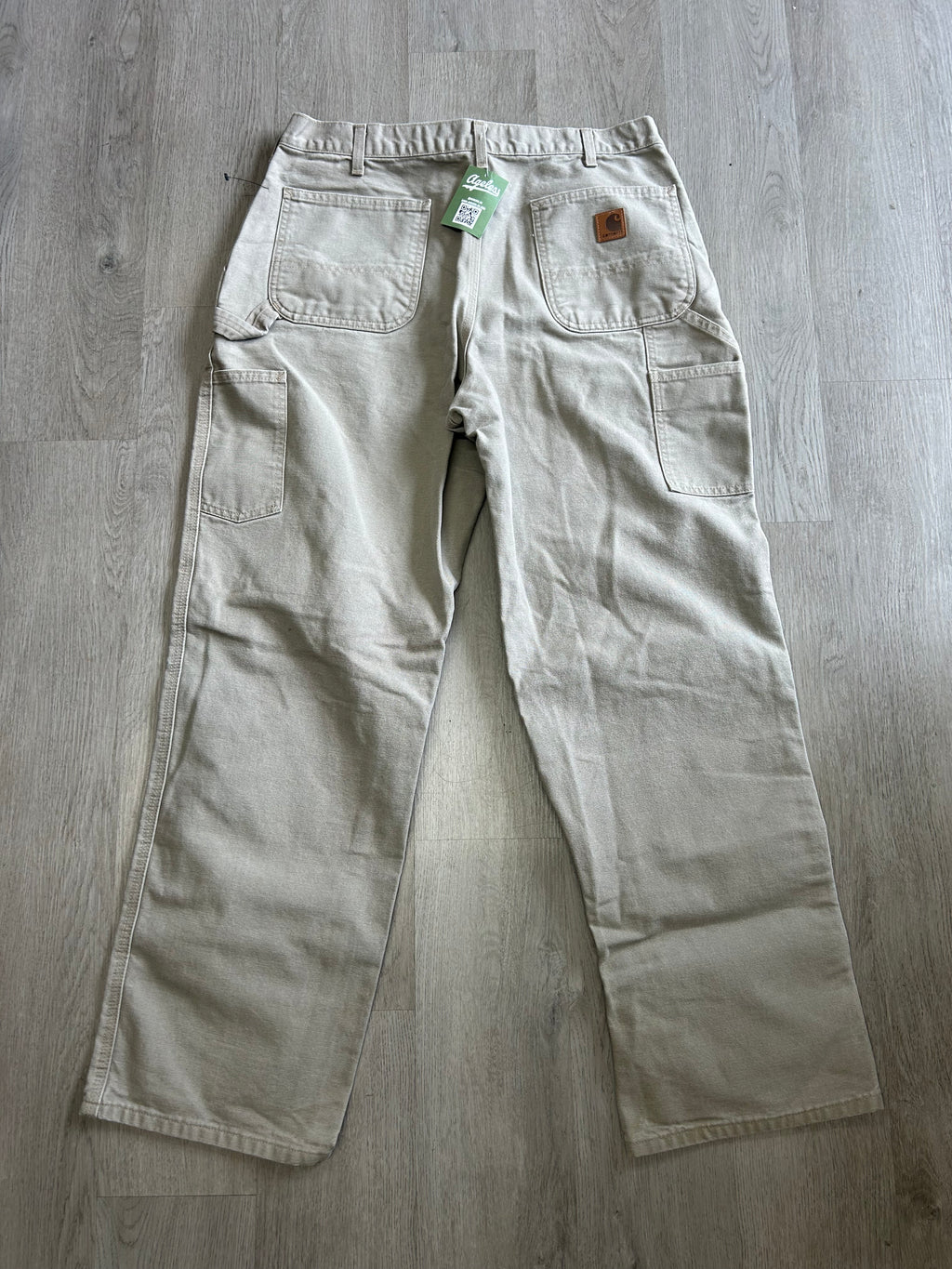 Vintage Light Grey Carhartt Carpenter Pants