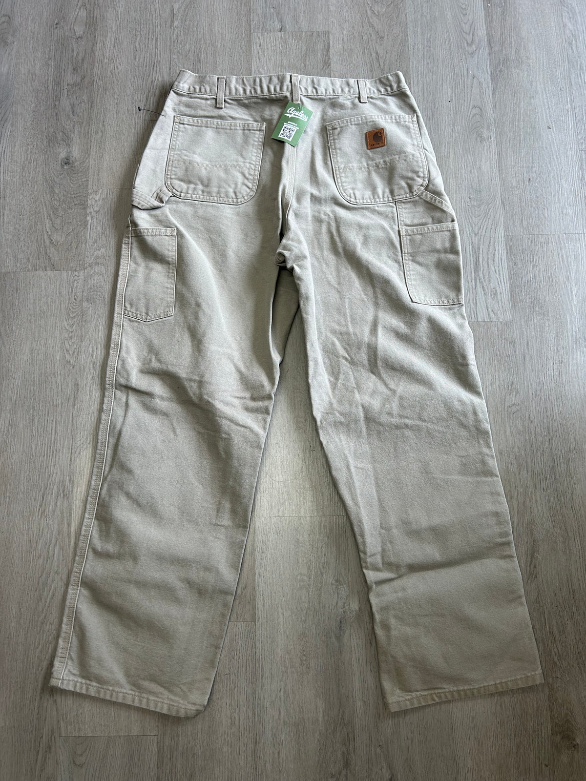 Vintage Light Grey Carhartt Carpenter Pants