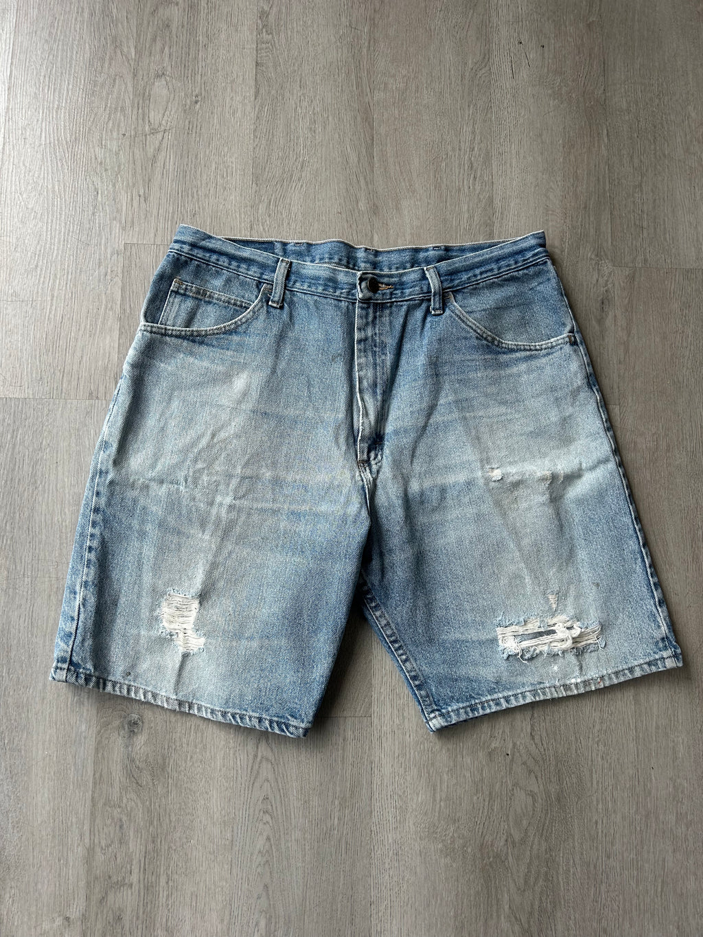 Vintage Distressed Wrangler Jean Shorts Jorts