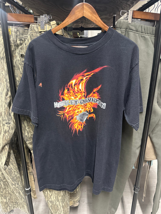 Vintage Harley Davison Flame Tee