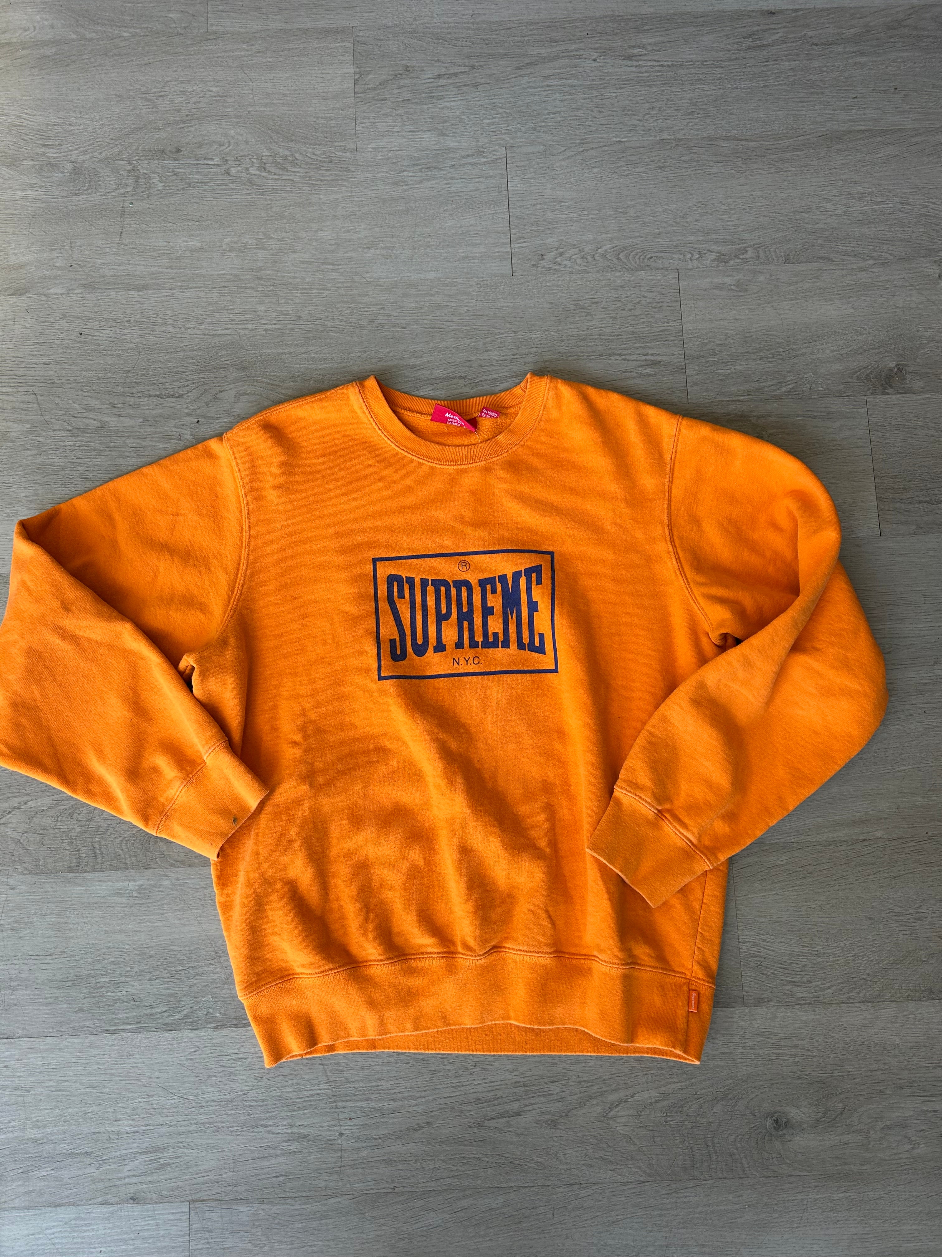 Pre-Owned Supreme Warm Up Crewneck