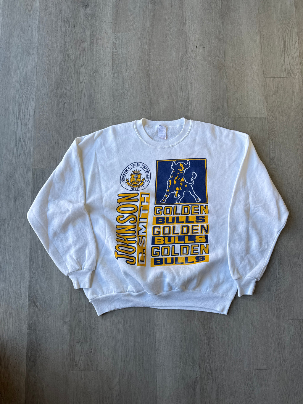 Vintage Johnson C. Smith University Bulls Sweatshirt
