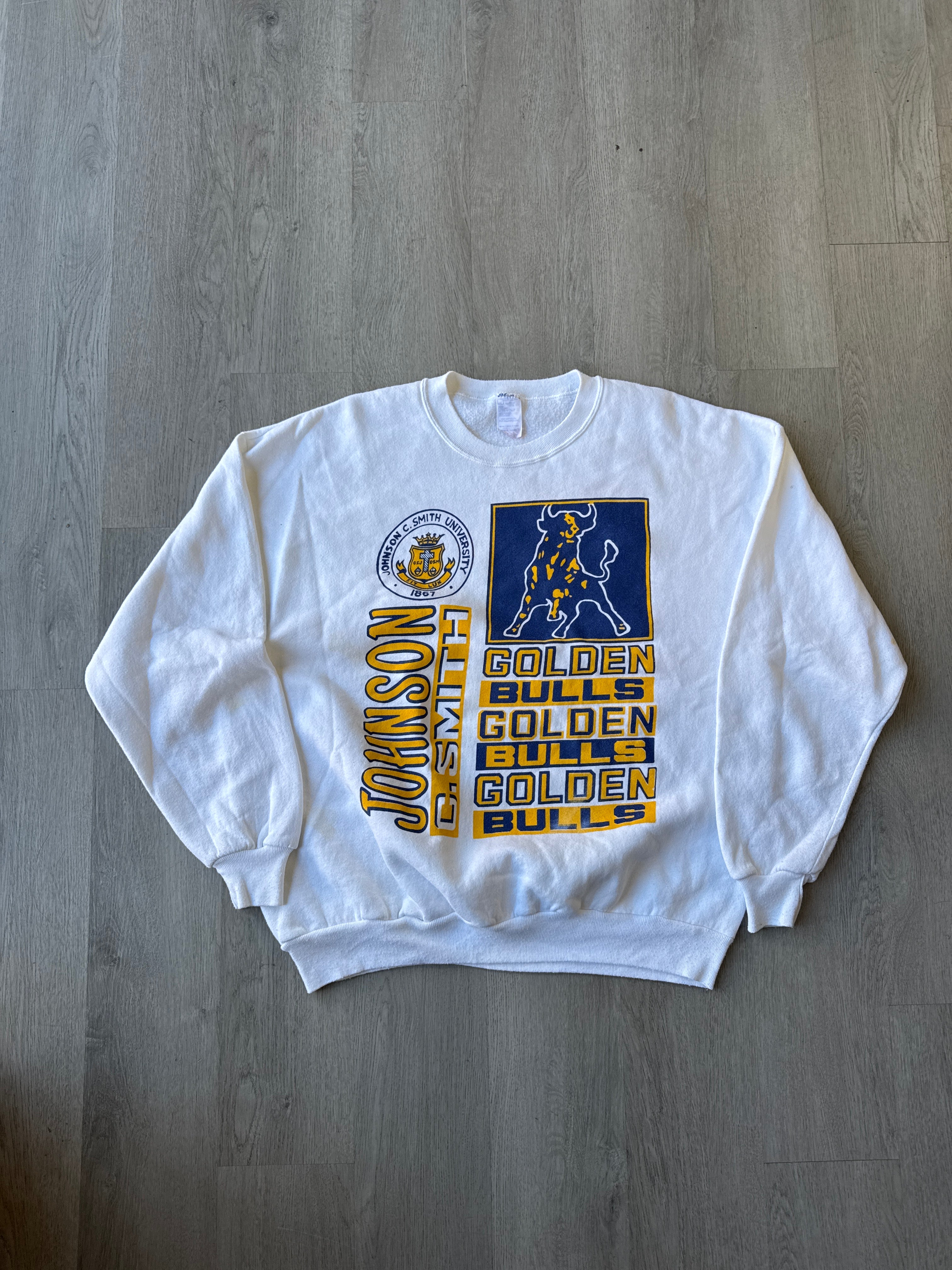 Vintage Johnson C. Smith University Bulls Sweatshirt
