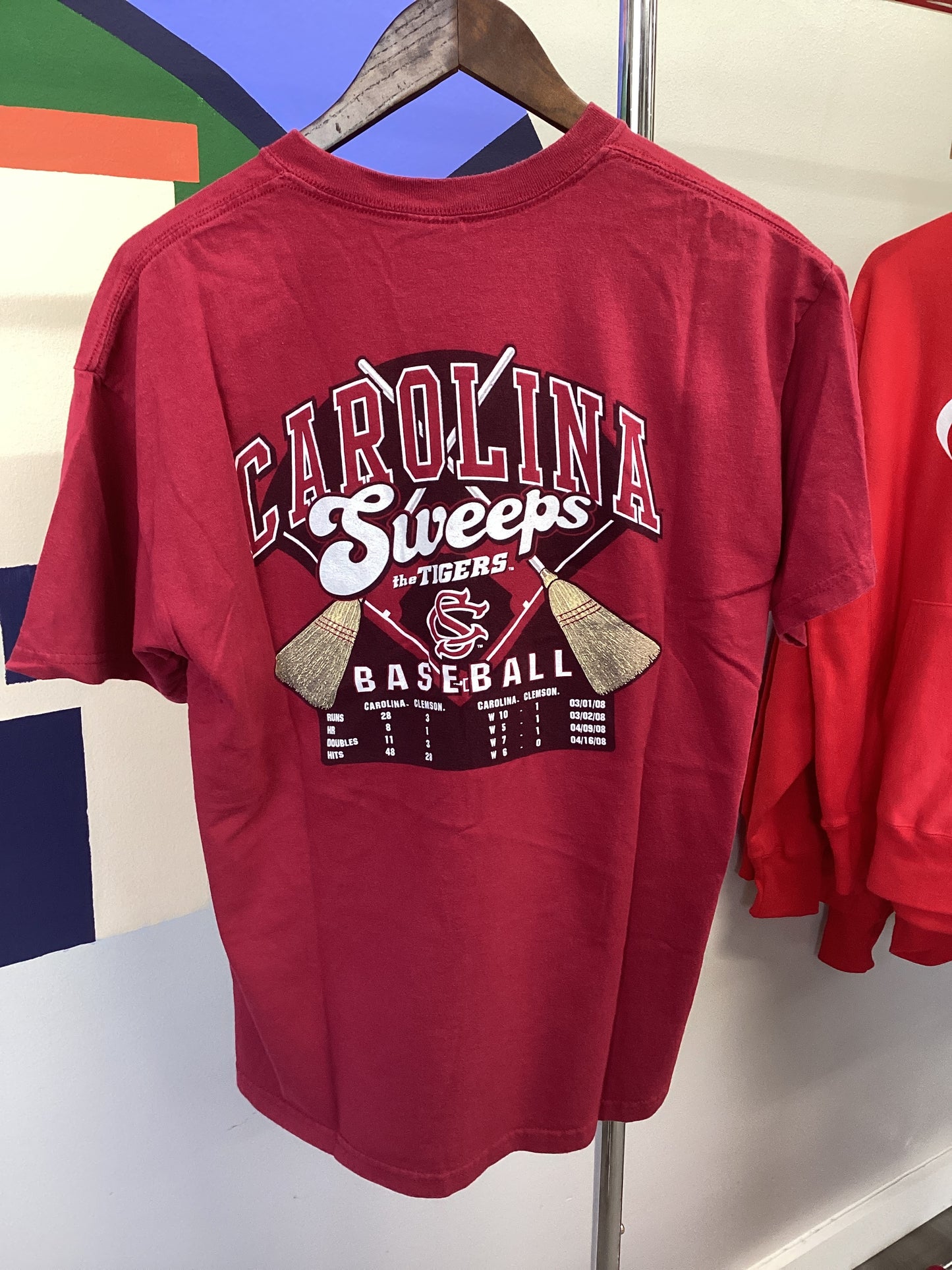 Carolina Sweeps Baseball Tee