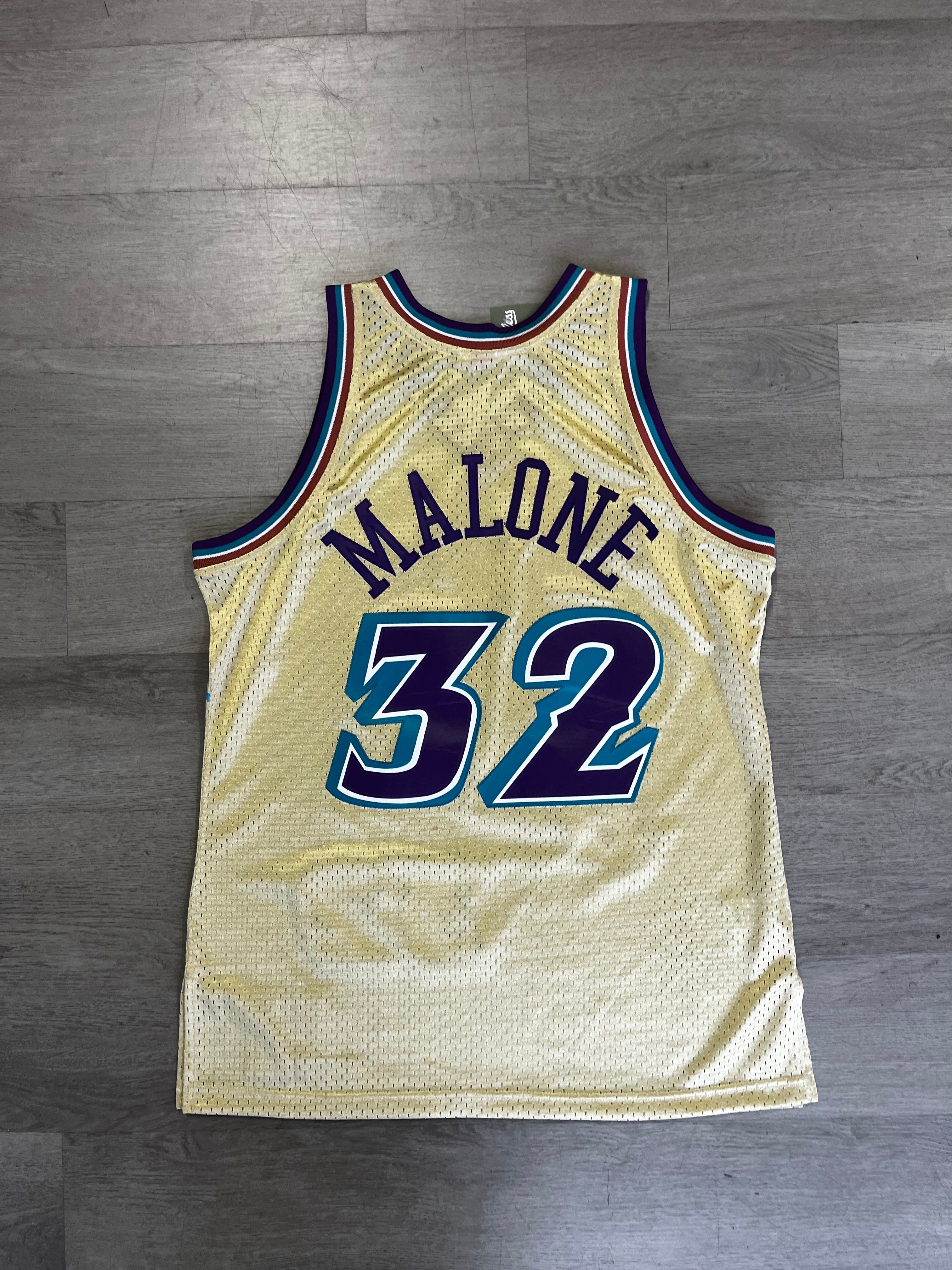 Mitchell and Ness Utah Jazz Karl Malone Jersey