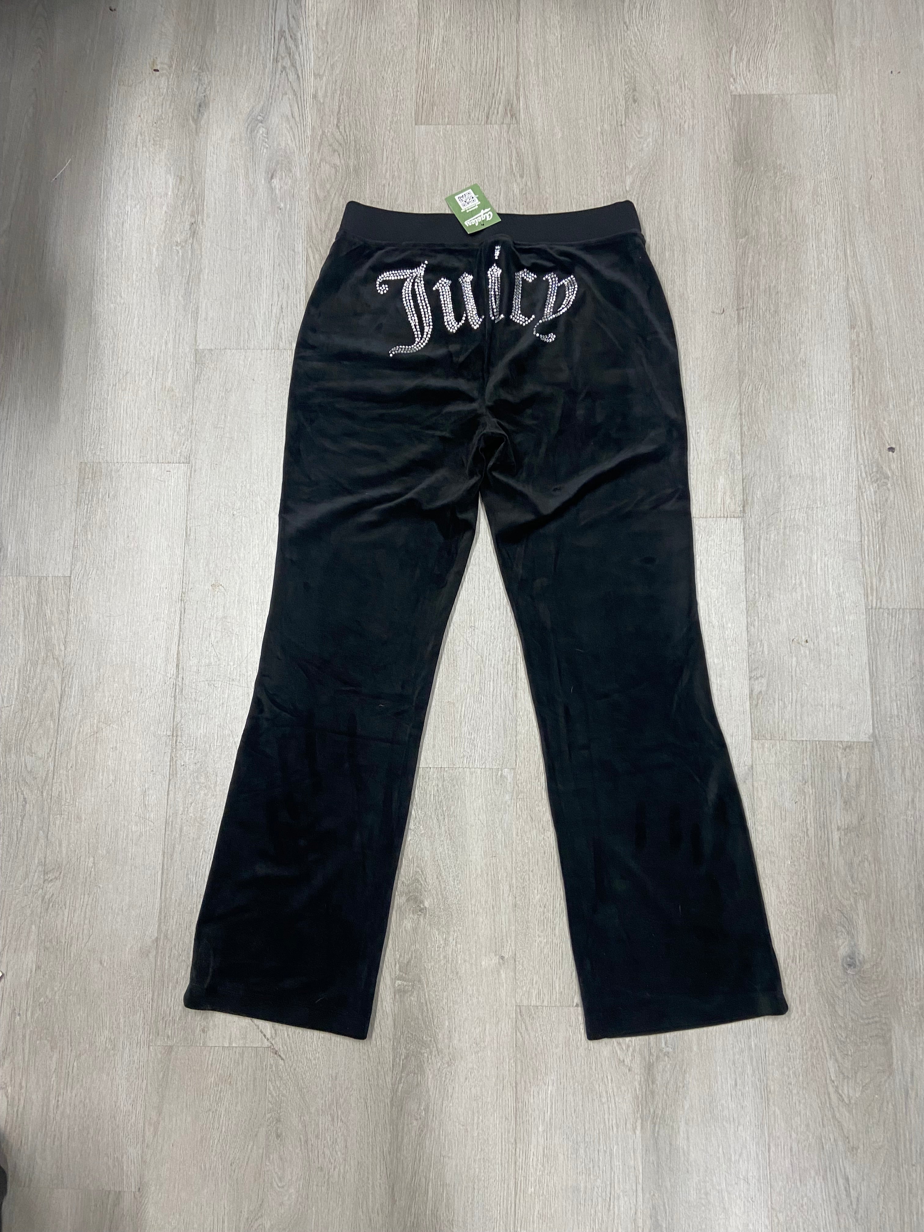 Women’s Black Juicy Couture Velour Sweatpants