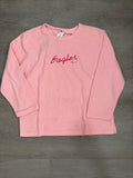 Vintage Women’s Philadelphia Eagles Pink Embroidered Fleece Sweatshirt