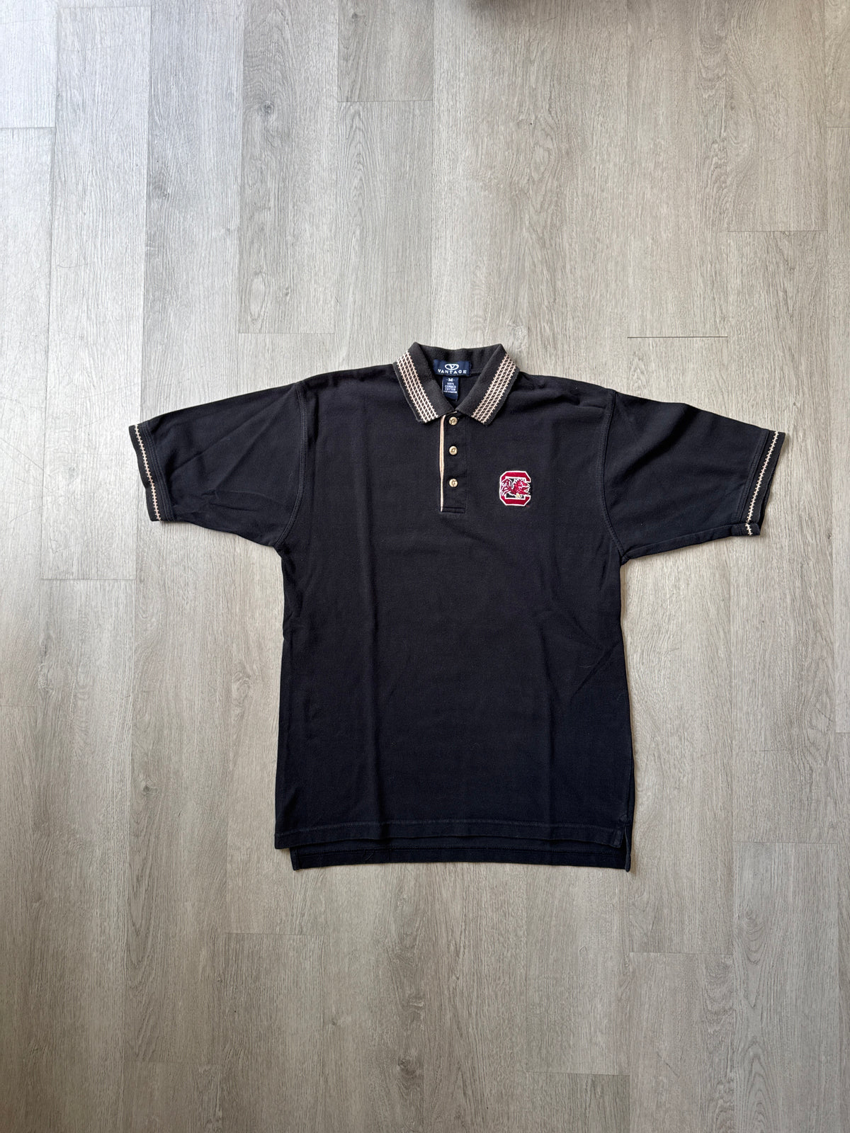 Vintage University Of South Carolina Gamecocks Polo Shirt