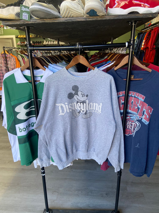Grey Disneyland Resorts Mickey Mouse Sweatshirt