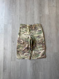 Vintage Military Camo 3/4 Cargo Shorts