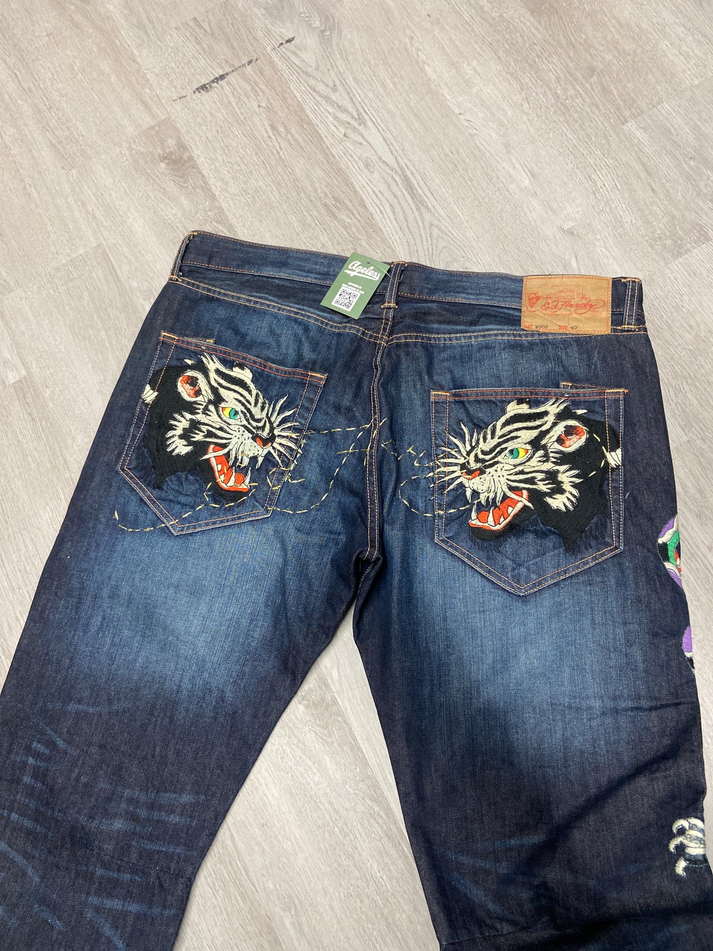 Ed Hardy Animal Print Pants