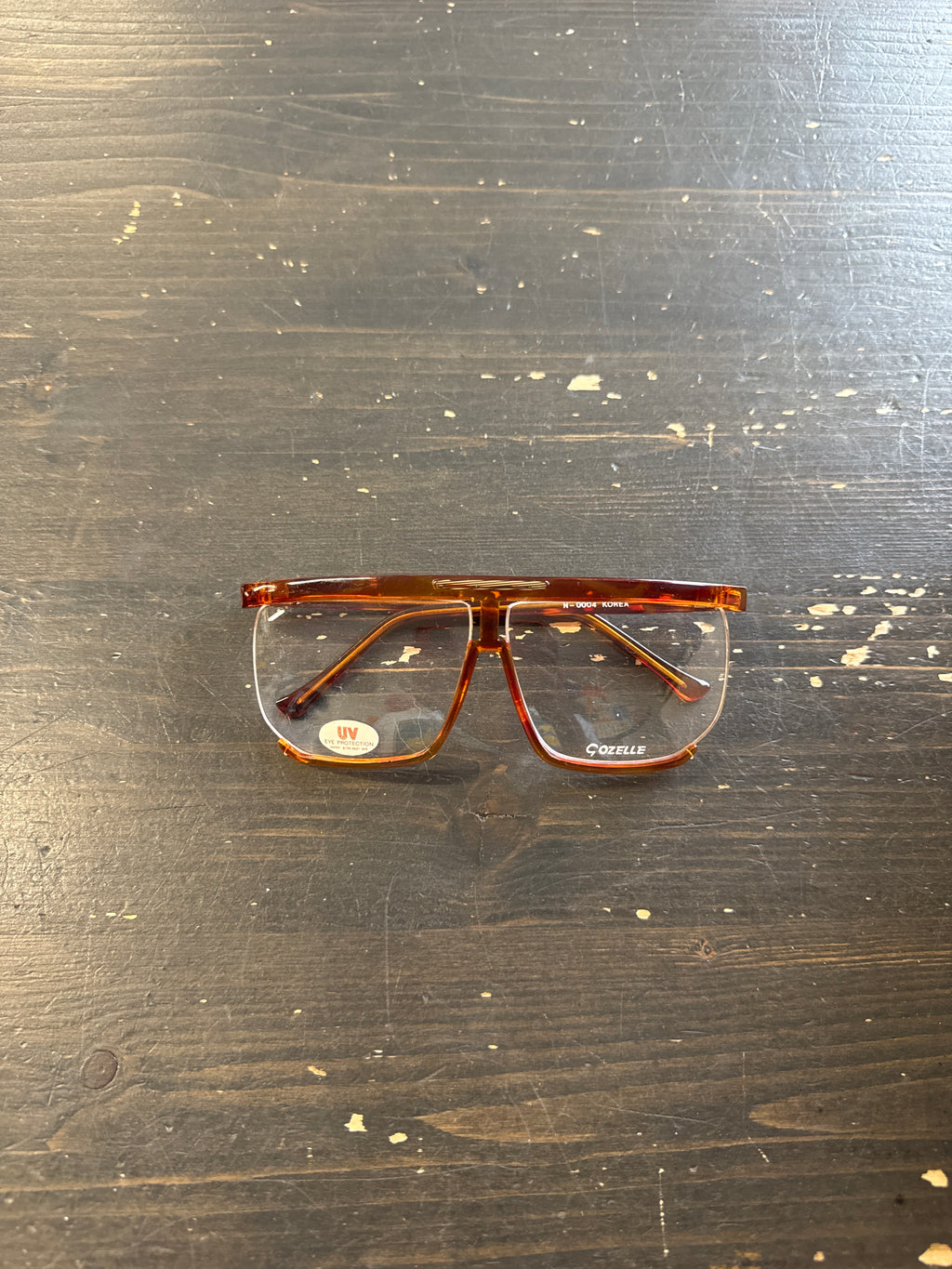 Vintage 90s Gozelle Hip Hip Style Cheetah Glasses