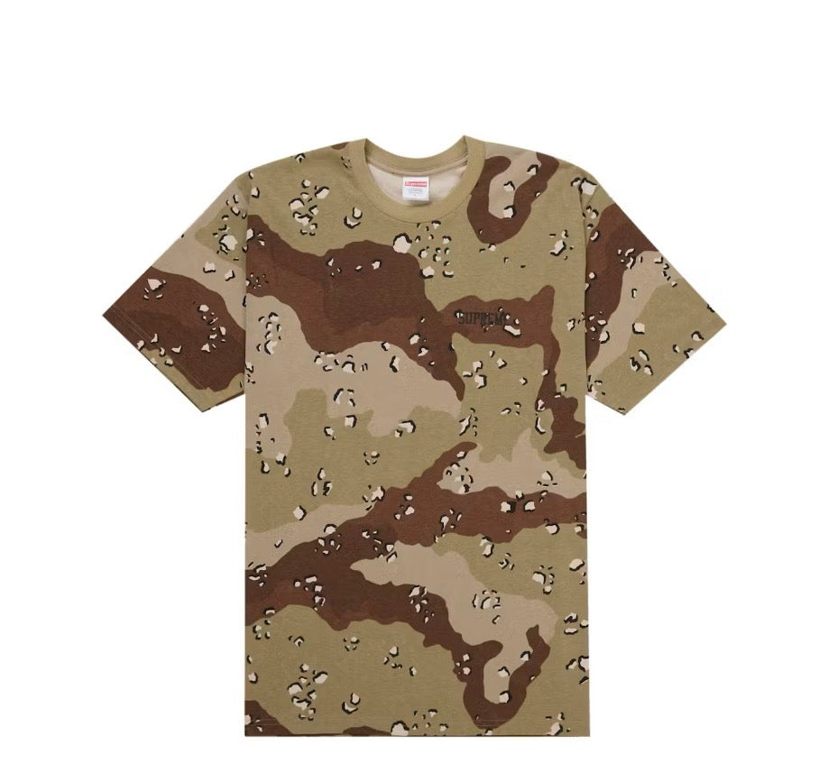 Supreme Chocolate Chip Camo Mike Kelley Banner SS26 Tee