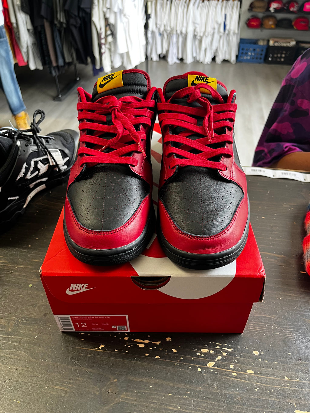 Pre-Owned Nike Dunk Low Biker Tattoos