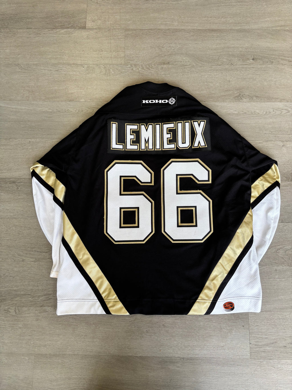 Vintage Koho Pittsburgh Penguins Mario Lemieux #66 Jersey