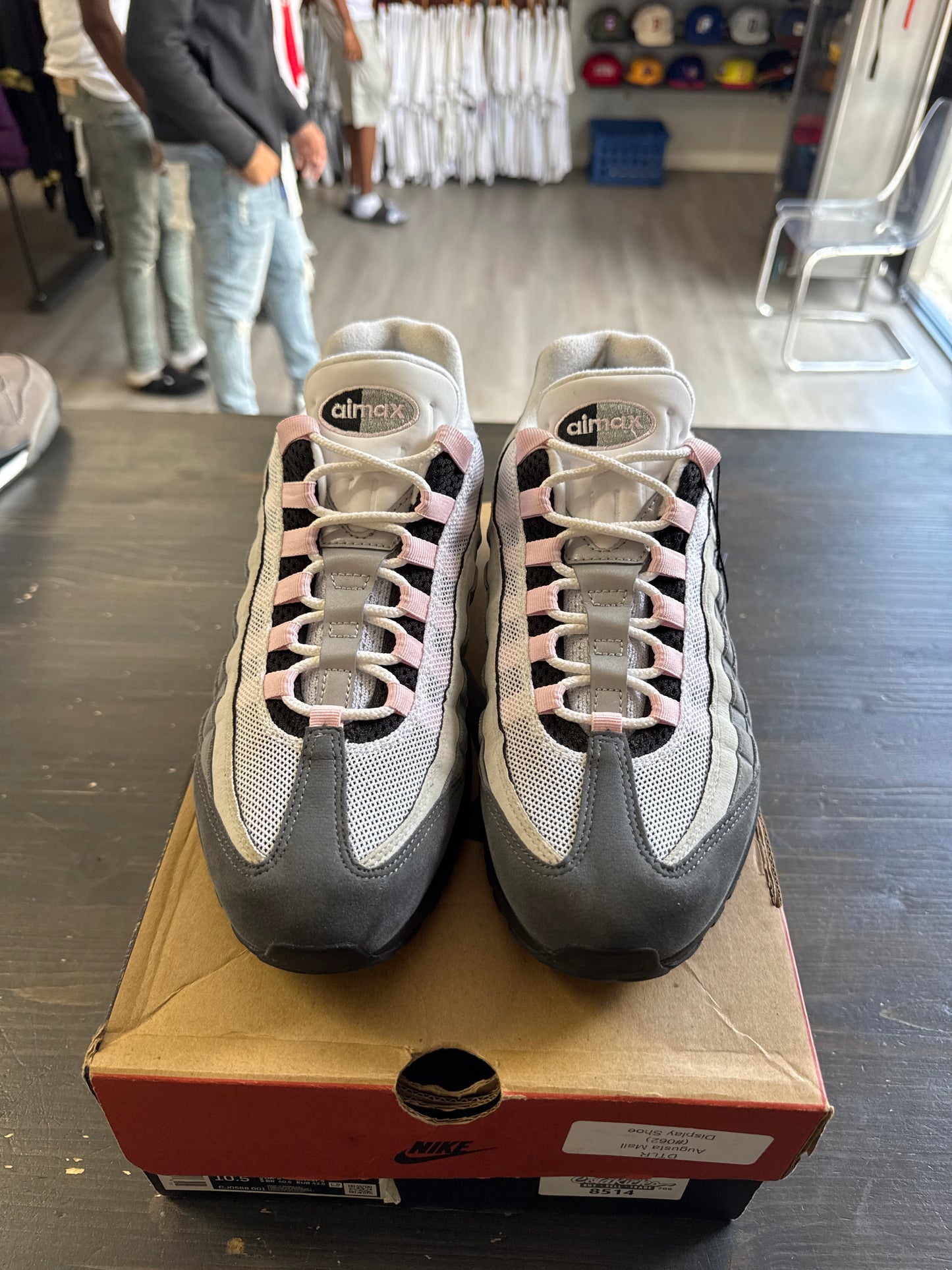 Pre-owned Nike Air Max 95 Gunsmoke Pink Foam