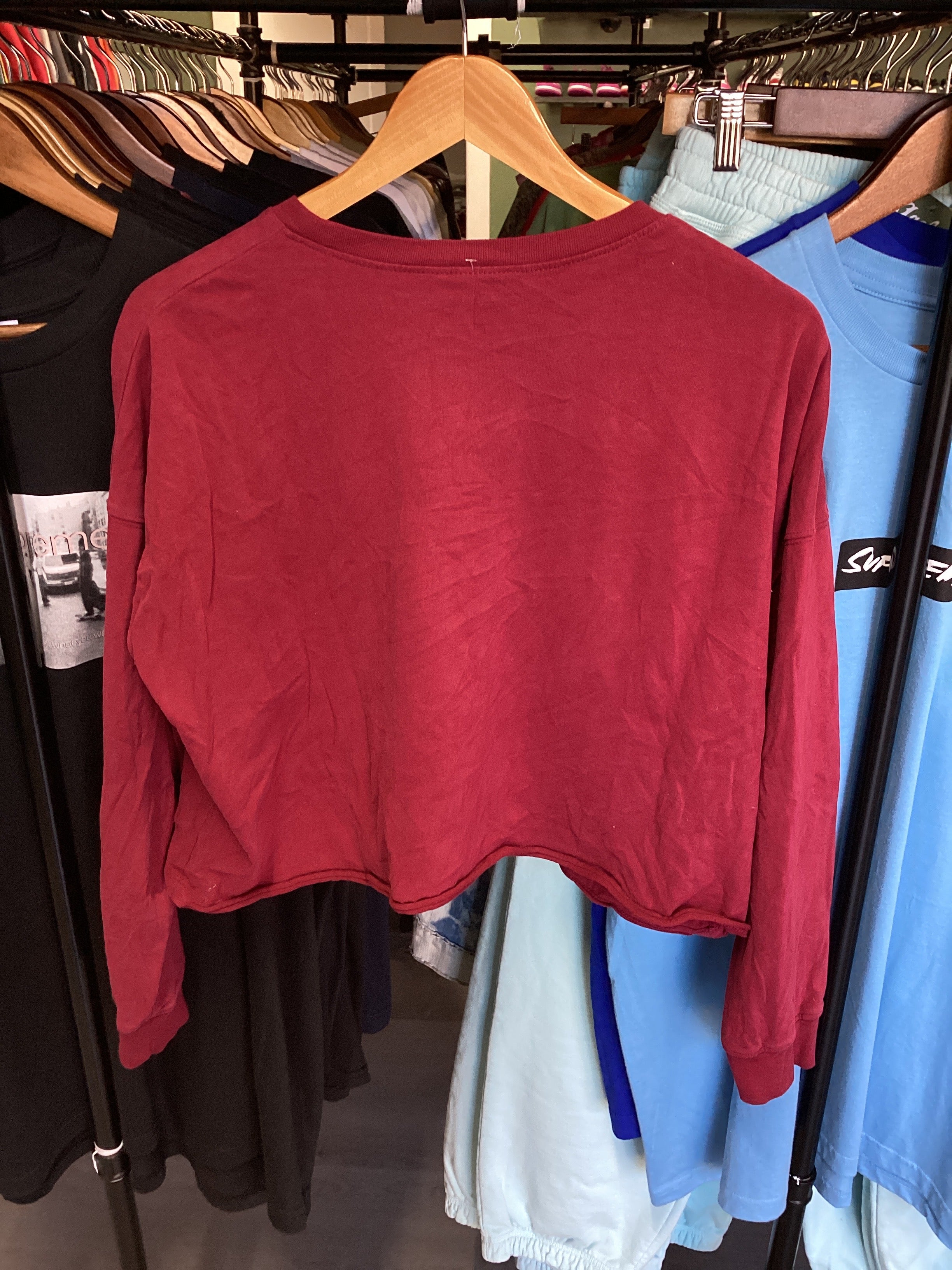 Women’s Gamecocks Crop Longsleeve Tee