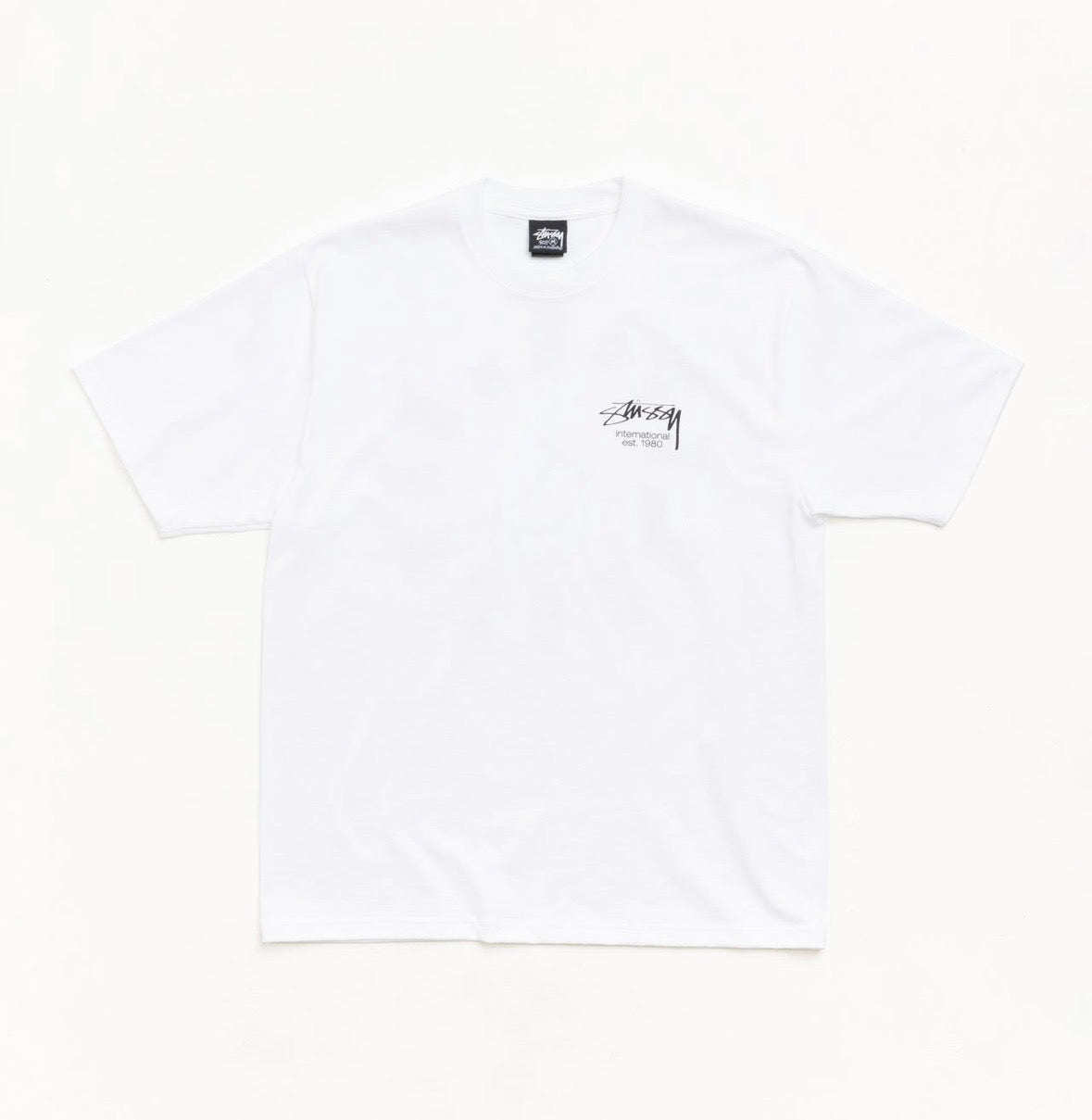 Stussy White Dice Clock Tee Stüssy