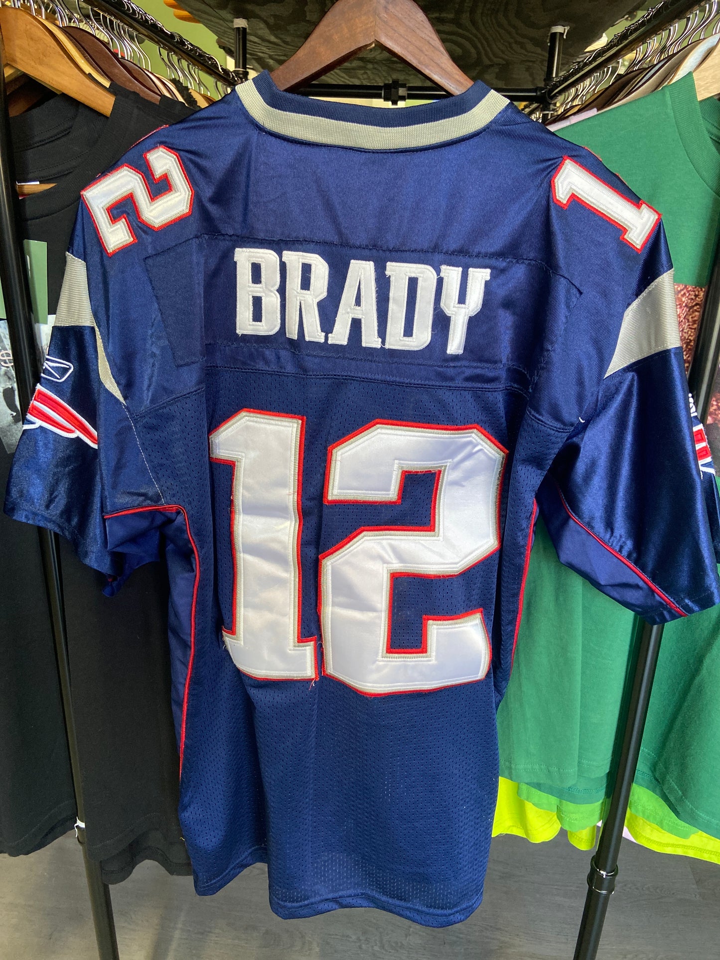 Vintage Patriots Brady Jersey