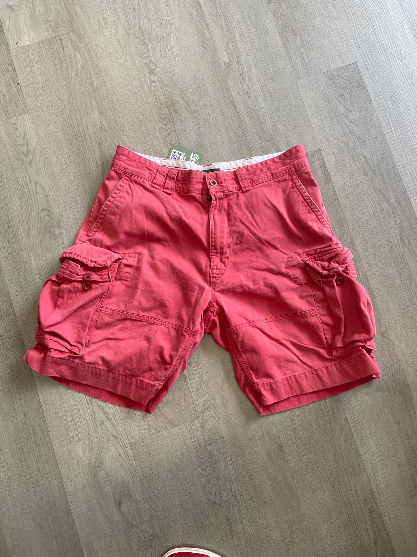 Pink Polo Ralph Lauren Cargo Shorts