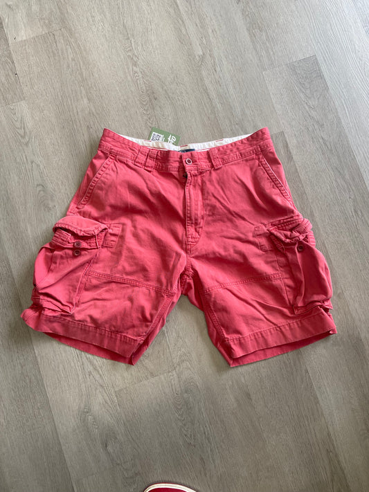 Pink Polo Ralph Lauren Cargo Shorts