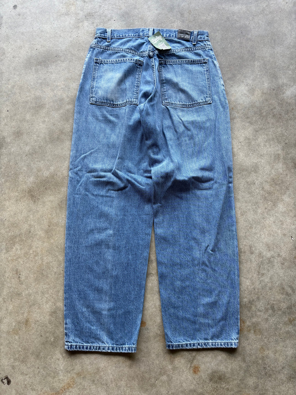 Vintage Faded Light Blue Silvertab Denim Jeans