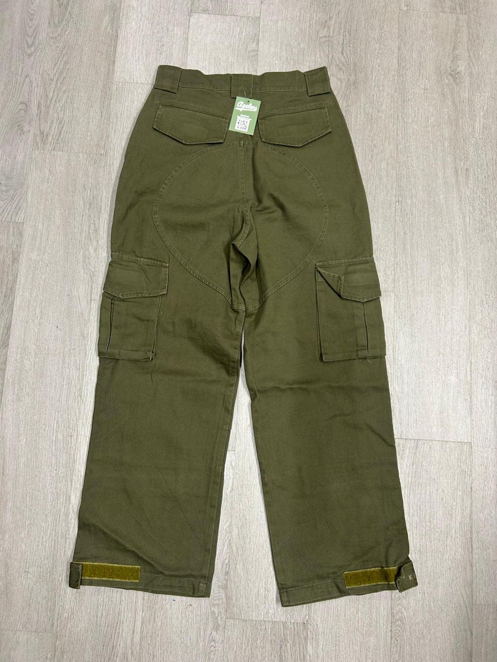 Dreams Triumph Olive Green Military Print Pants
