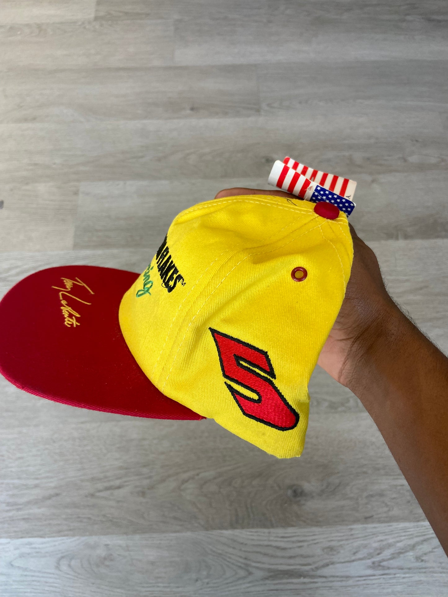 Vintage Kellogg’s Terry Labonte Embroidered NASCAR Racing Snapback Hat