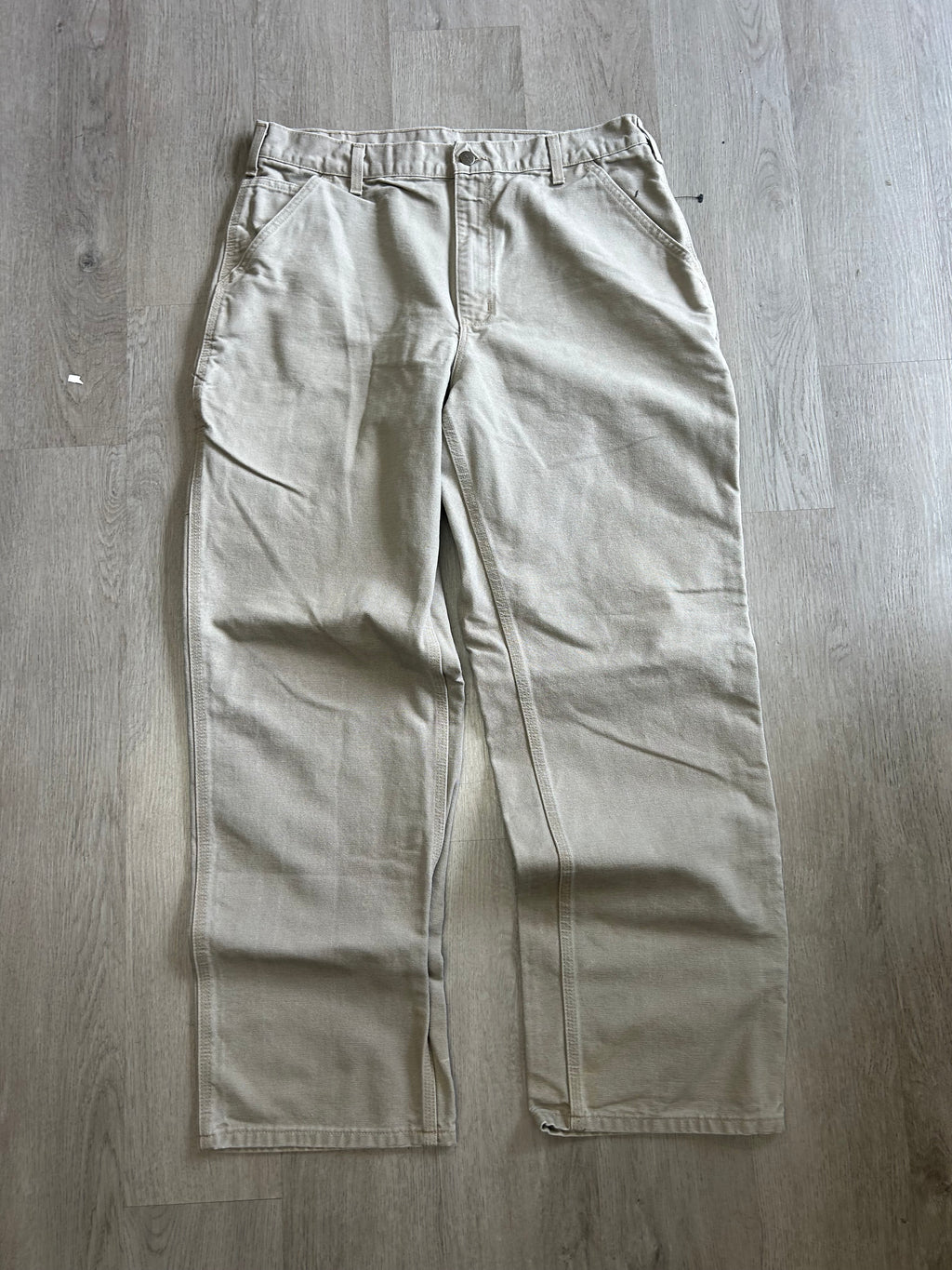 Vintage Light Grey Carhartt Carpenter Pants
