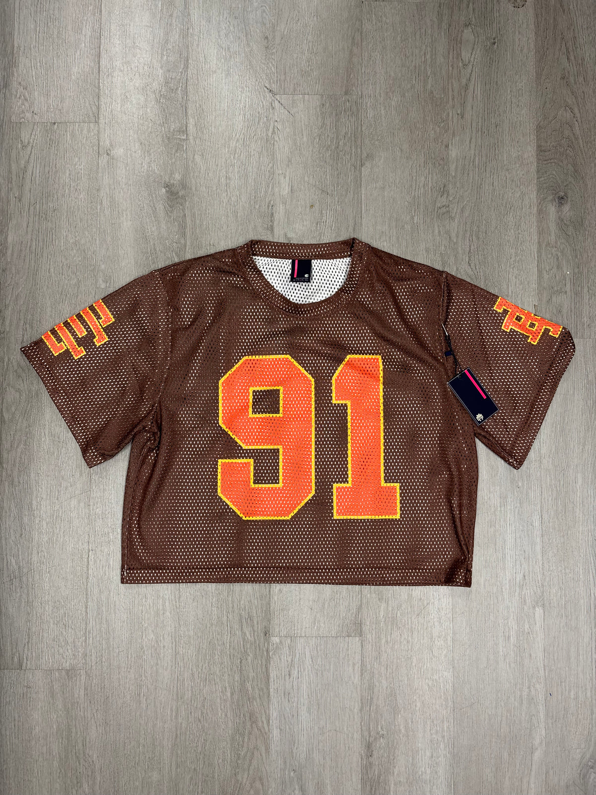 Eric Emanuel EE Cropped Mesh Jersey