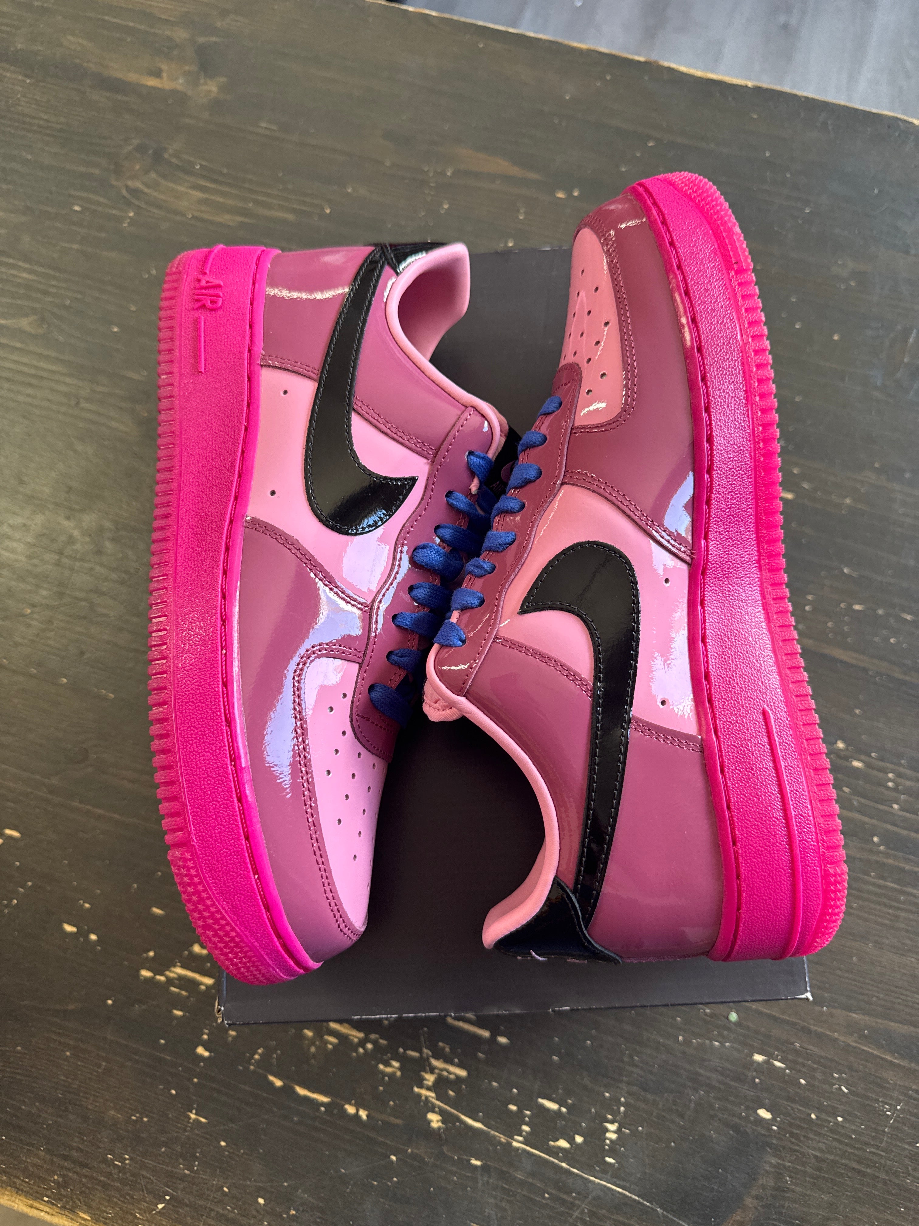 Pre-owned Nike Air Force 1 Pink Cooler Mulberry Rose