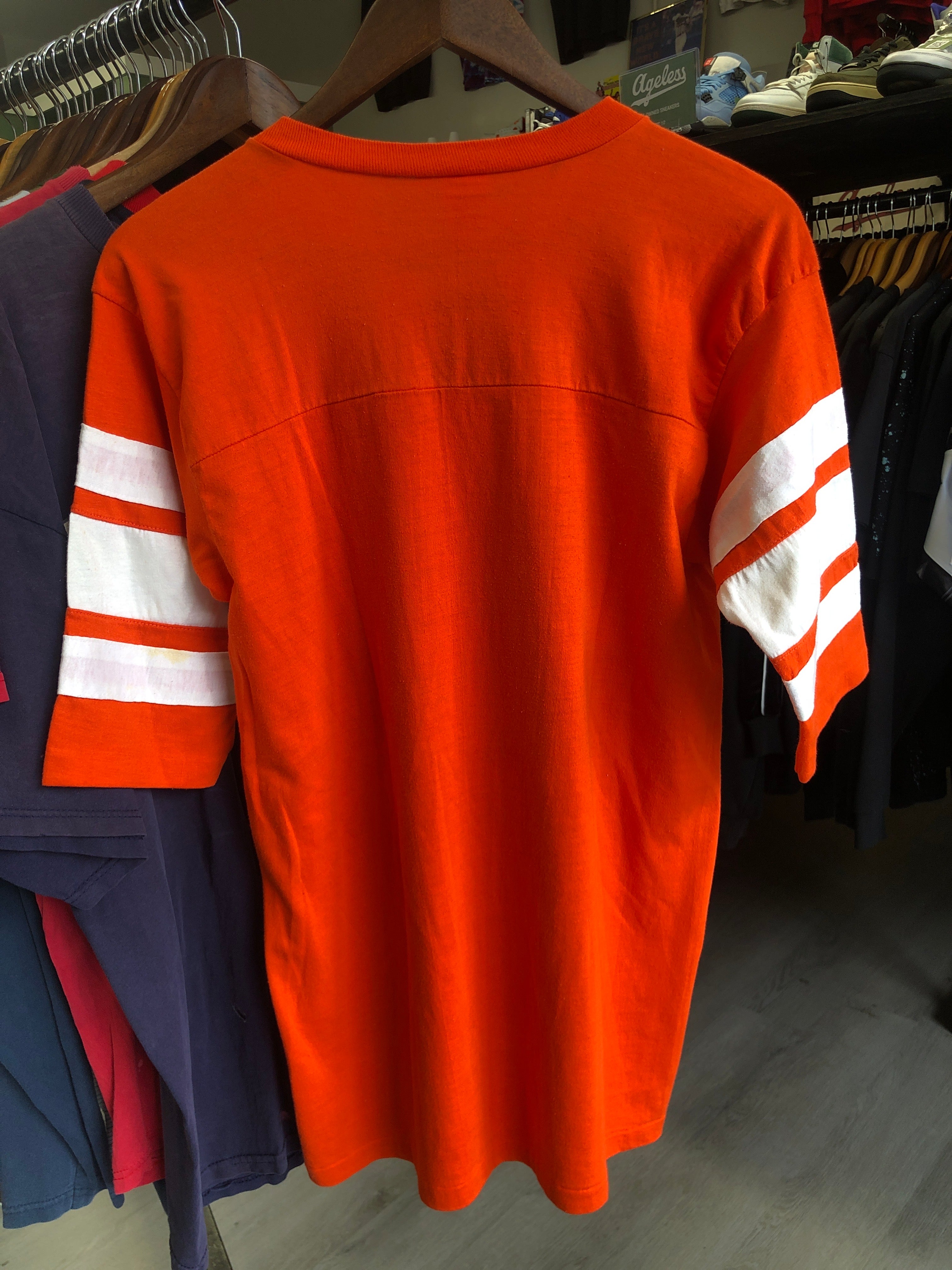 Vintage Miami Dolphins Orange Varsity Tee