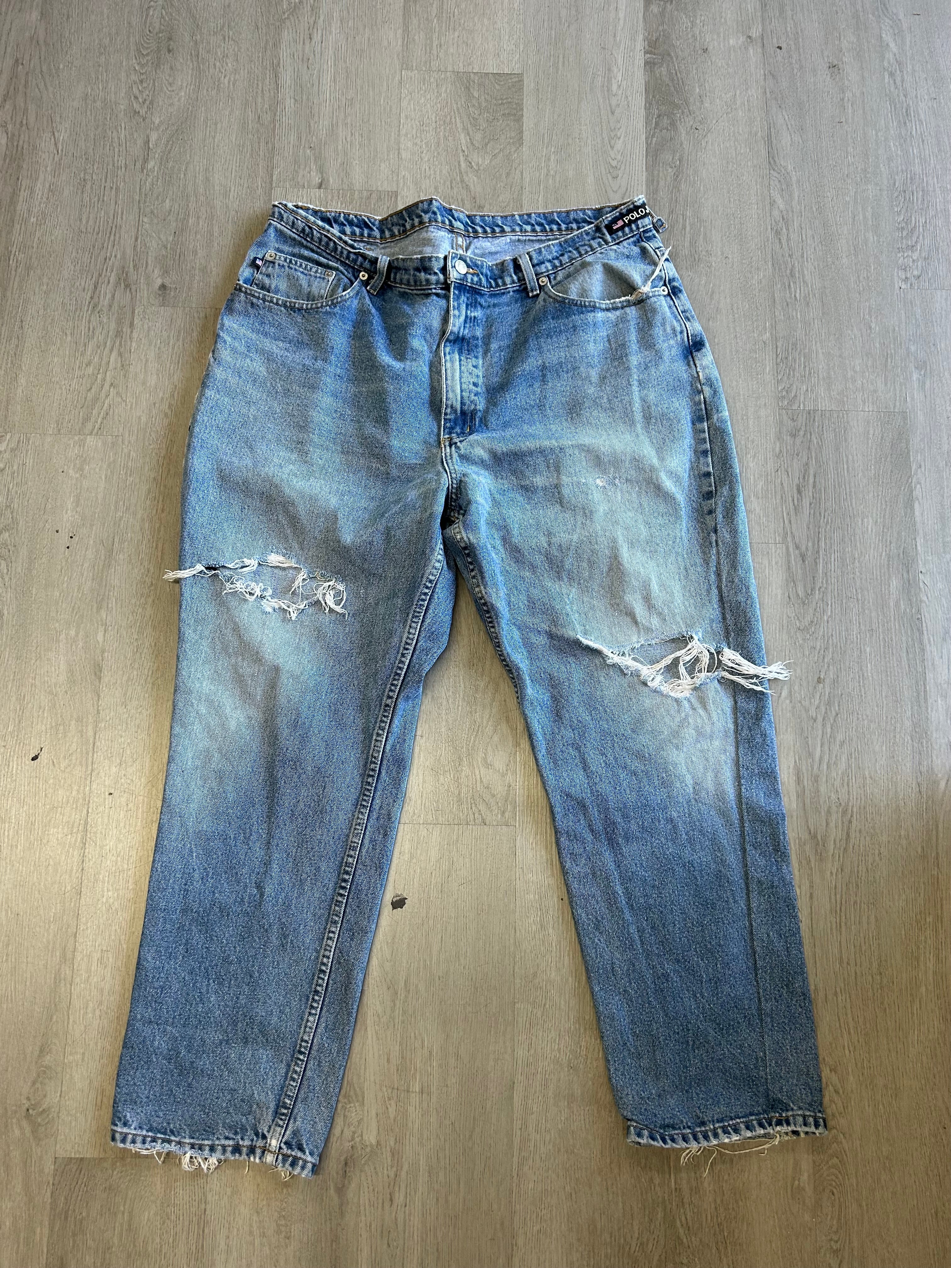 Polo Ralph Lauren Distressed Denim Jeans
