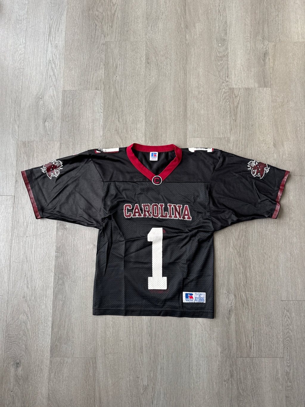 Vintage Youth Russell Athletic University Of South Carolina Gamecocks Football Jersey