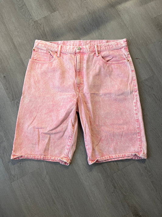 Levi Stratus Pink Denim Shorts