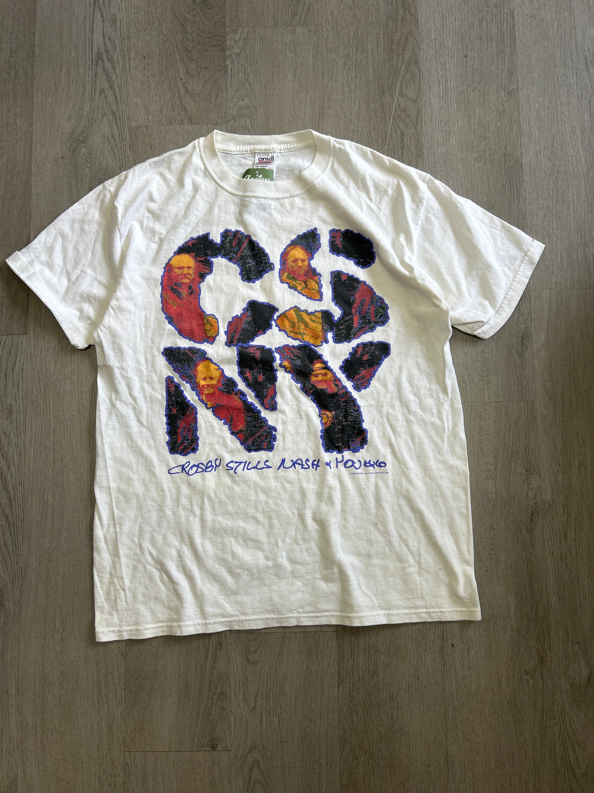Vintage 2000’s Crosby Stills Nash & Young North American Tour Tee