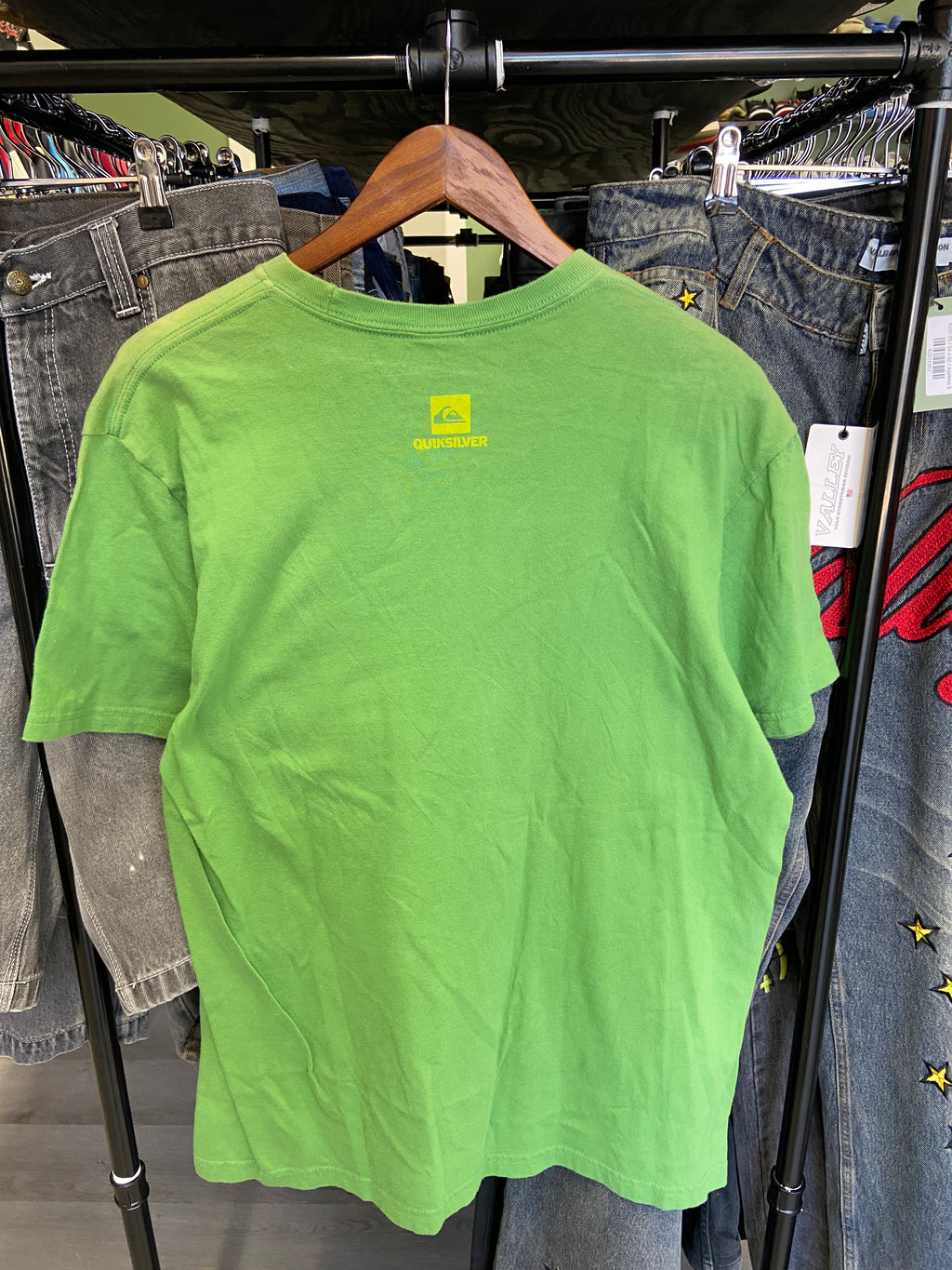 Quiksilver Green Logo Tee