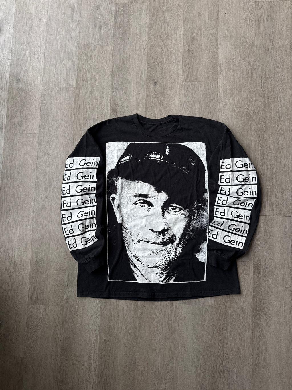 Vintage Ed Gein All Over Print Long Sleeve