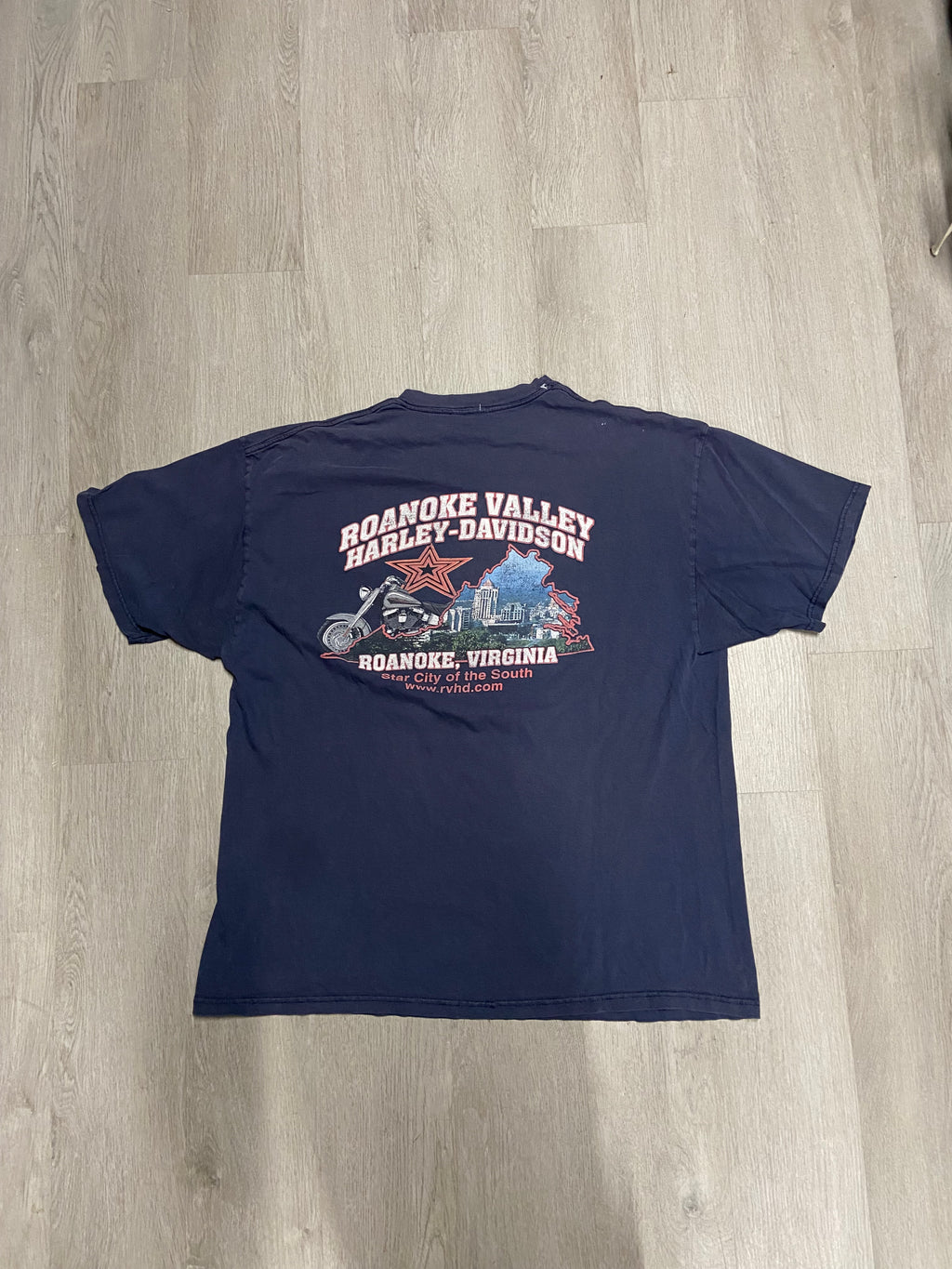 Vintage Harley-Davidson Roanoke Valley Tee