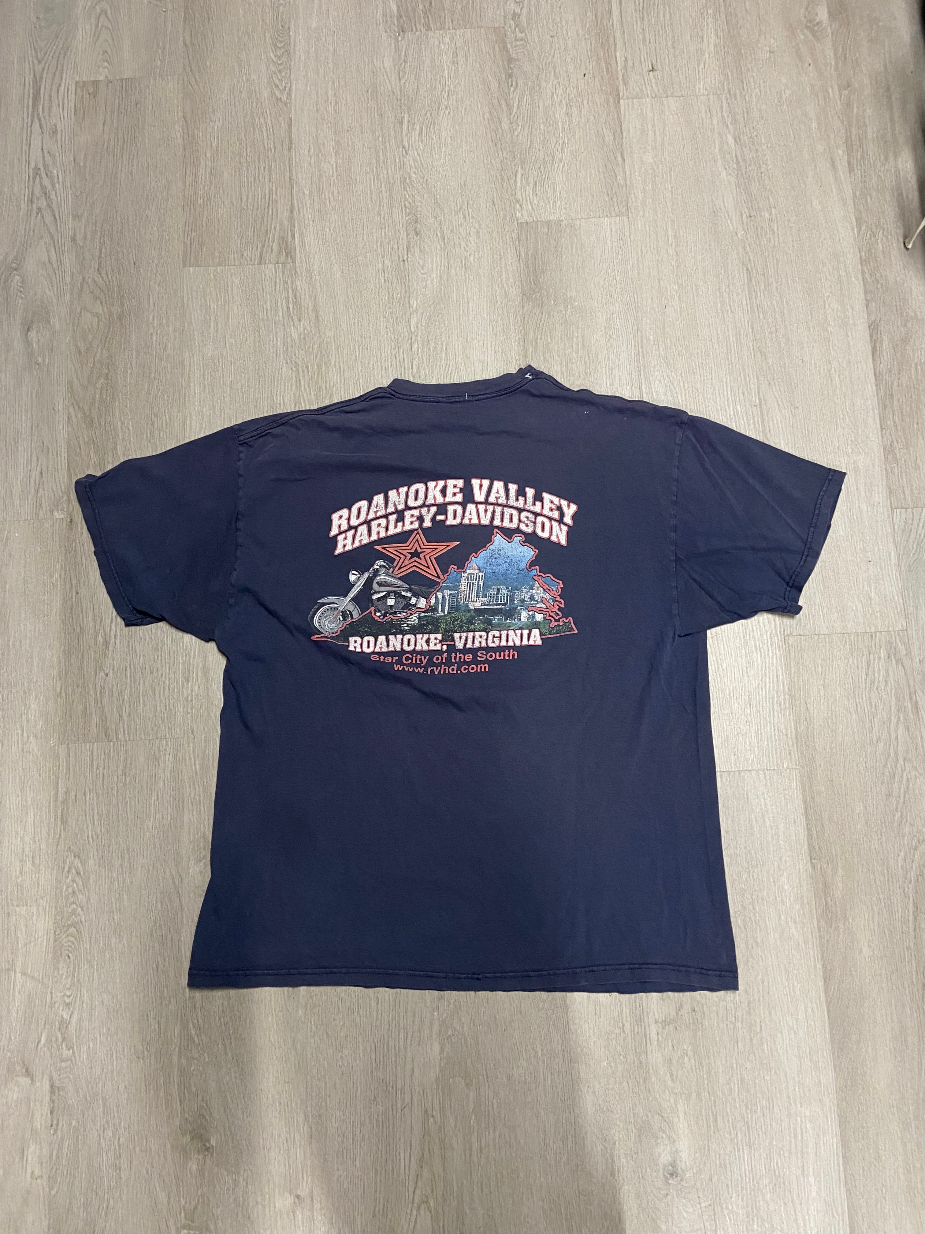 Vintage Harley-Davidson Roanoke Valley Tee
