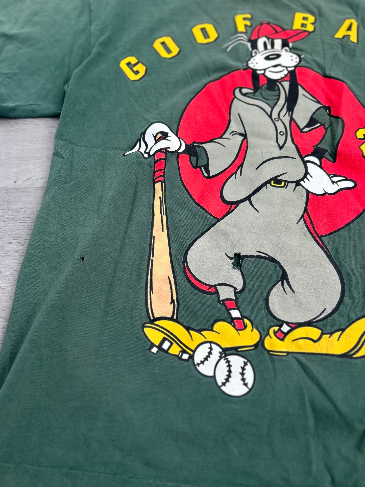 Green Goofball Baseball Tee