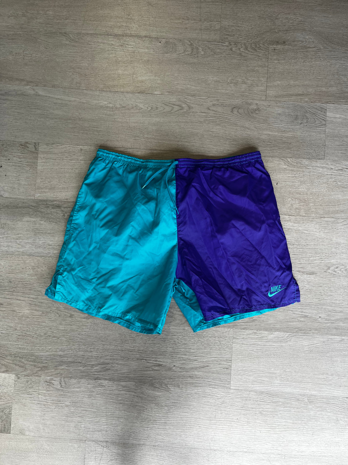 Vintage Nike Color Block Shorts