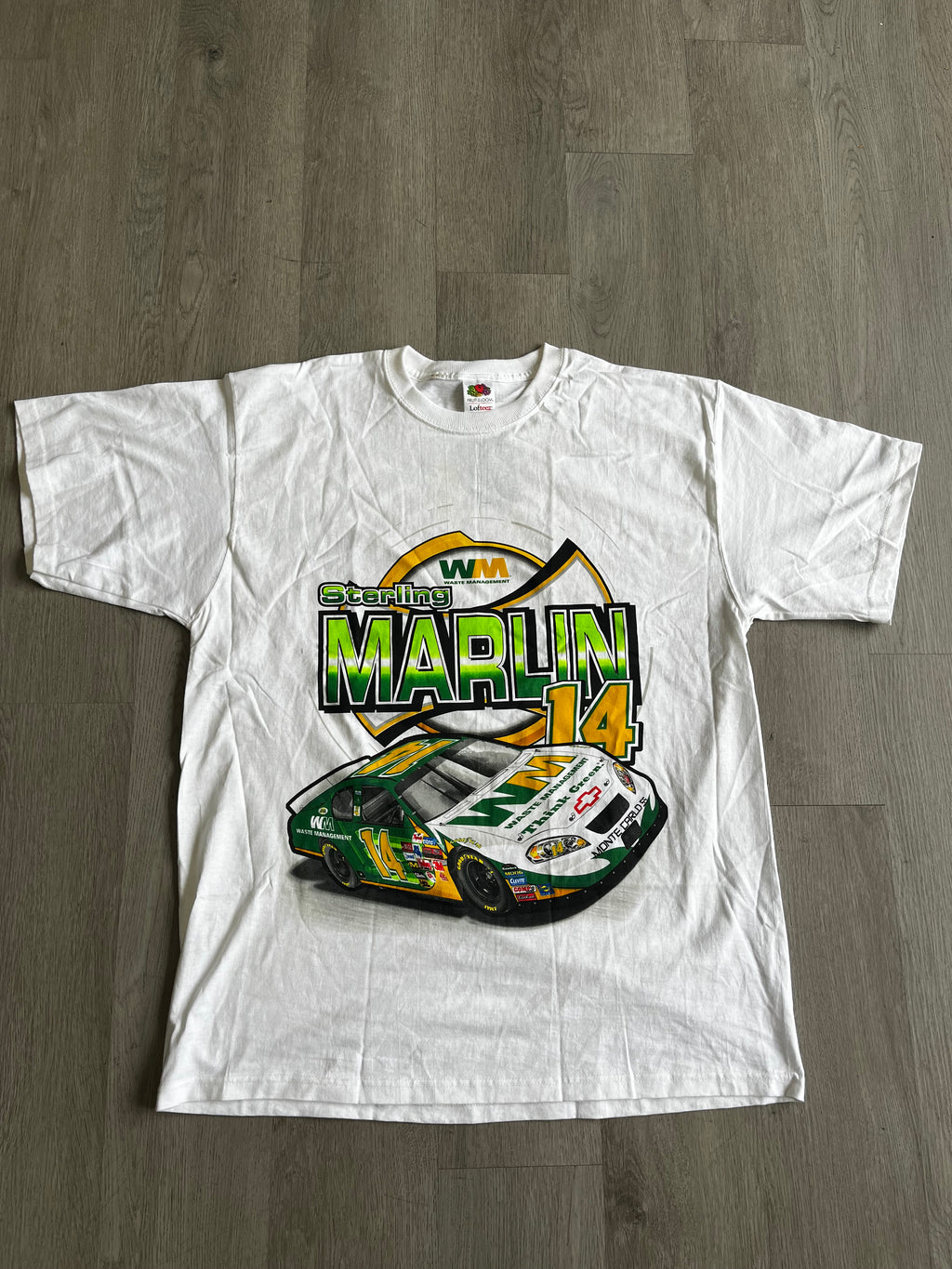 Vintage NASCAR Sterling Marlin 14 Tee