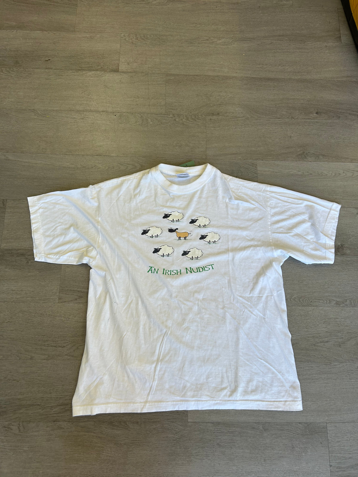 Vintage Irish Nudist Tee