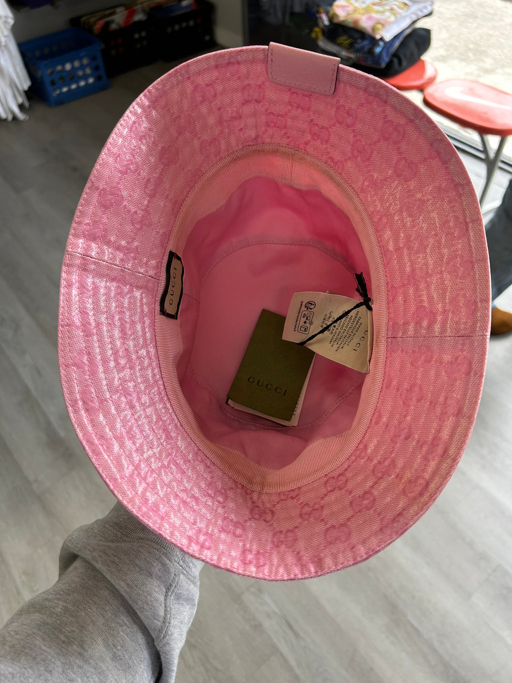 Gucci GG Jacquard Bucket Hat